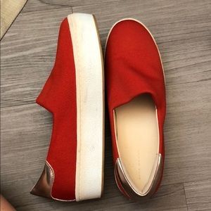 SUPER TRENDY Platform Slip On Sneakers!